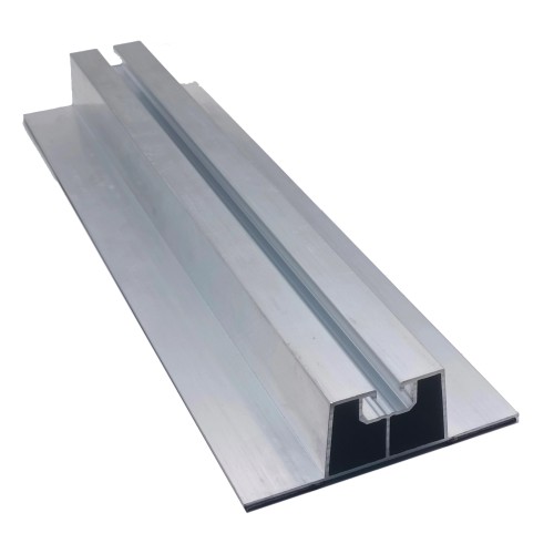 Aluminum Profile Section Solar Mount Aluminum Rail