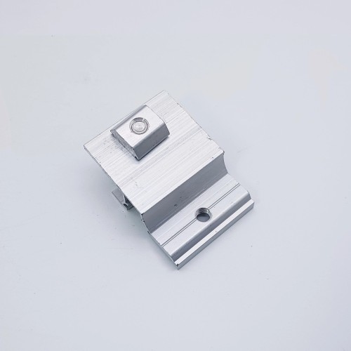 Solar Panel Mounting Aluminum End Clamp for PV Panel Installation