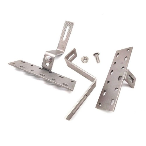 Solar Hook Adjustable SS304 Solar Panel Bracket for Tile Roof