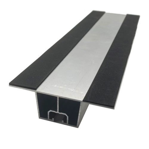 Aluminum Profile Section Solar Mount Aluminum Rail