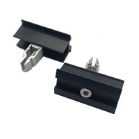 Black Aluminum Mid Clamp for Solar Roof Mounting System Solar Related Product