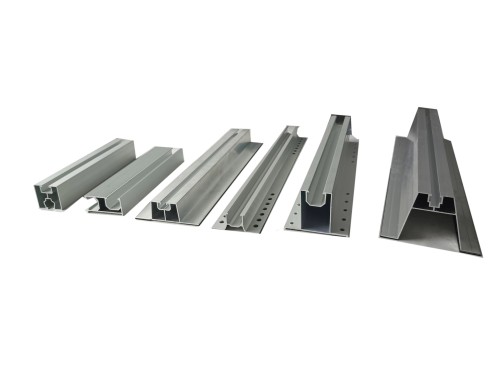 Aluminum Profile Section Solar Mount Aluminum Rail